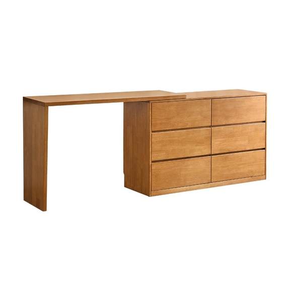Jiayi chest of cabinet dressing table integrated solid wood corner desk dressing table modern simple bedroom makeup table dressing table Jiayi chest of cabinet dressing table integrated solid wood corner desk dressing table modern simple bedroom makeup table dressing table