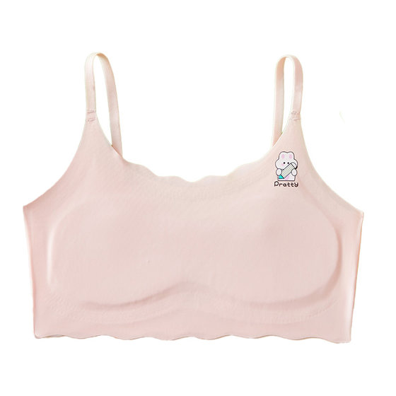 traceless comfortable and breathable girls underwear for primary school students' development stage one stage suspender vest four seasons girl bra
traceless comfortable and breathable girls underwear for primary school students' development stage one stage suspender vest four seasons girl bra