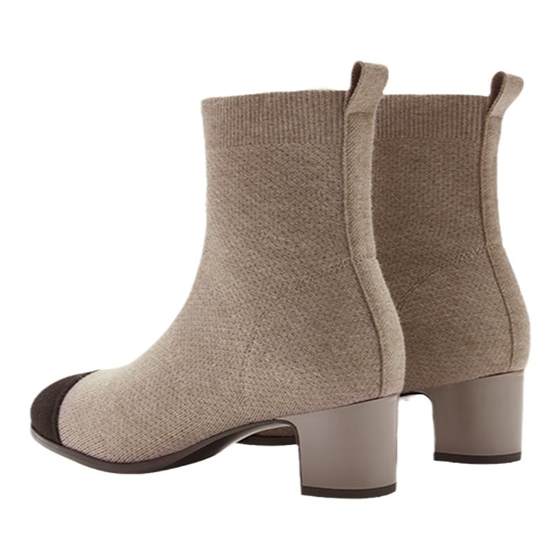 Xiangwu Autumn and Winter Women's Boots Wool Small Flavored Stretch Short Boots Fashion Boots Flying Wear High Heel Round toe Medium Heel Short Boots
Xiangwu Autumn and Winter Women's Boots Wool Small Flavored Stretch Short Boots Fashion Boots Flying Wear High Heel Round toe Medium Heel Short Boots