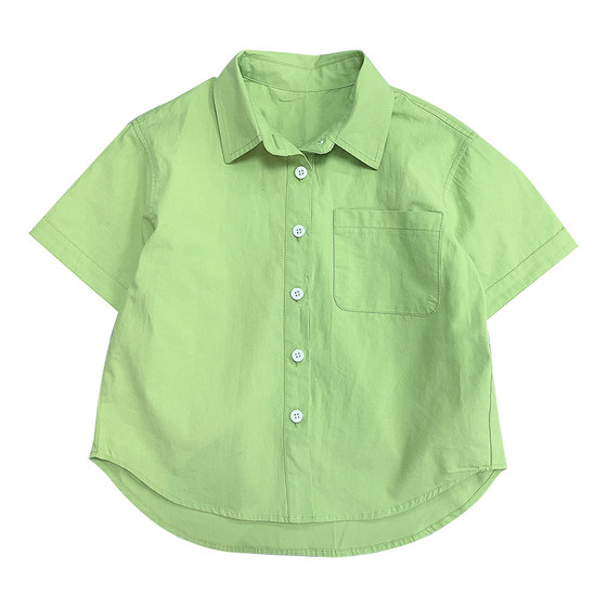 Summer parent-child outfit family of three fresh pure cotton avocado green short-sleeved shirt mother and child outfit casual shirt trendy
Summer parent-child outfit family of three fresh pure cotton avocado green short-sleeved shirt mother and child outfit casual shirt trendy