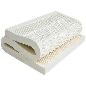 mattress ຢາງທໍາມະຊາດຂອງປະເທດໄທນໍາເຂົ້າຢາງບໍລິສຸດ mattress ຄົວເຮືອນ silicone mattress latex cushion custom thickened
