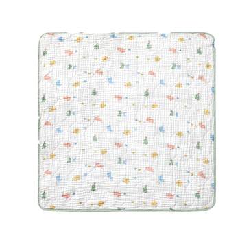 [ສິນຄ້າໃຫມ່ Q Bomb] Cotton Era Gauze Bath Towel Pure Cotton Absorbent Baby Newborn Baby Bath Towel Cover Blanket Baby Wrap