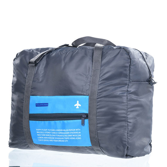 Folding travel bag with large capacity, women's large pull rod handle, portable storage bag for childbirth, sports and fitness luggage bag Folding travel bag with large capacity, women's large pull rod handle, portable storage bag for childbirth, sports and fitness luggage bag