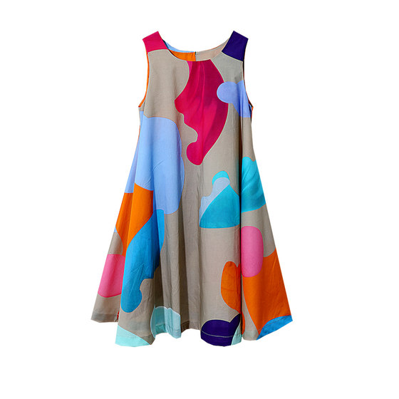Niche designer children's clothing 24 summer new all -cotton print leader female parent -child dress all -cotton princess dress
Niche designer children's clothing 24 summer new all -cotton print leader female parent -child dress all -cotton princess dress