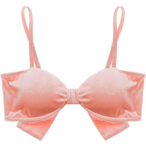 Curious Mis pure lingerie women's small breasts without steel rings cute French velvet bow bra set thin
Curious Mis pure lingerie women's small breasts without steel rings cute French velvet bow bra set thin