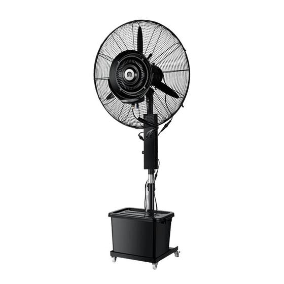 Rongsheng Industrial Spray Fan Water Cooling Fan Outdoor Floor-standing Atomization Cooling Fan Ice-added Commercial Large Fan
Rongsheng Industrial Spray Fan Water Cooling Fan Outdoor Floor-standing Atomization Cooling Fan Ice-added Commercial Large Fan