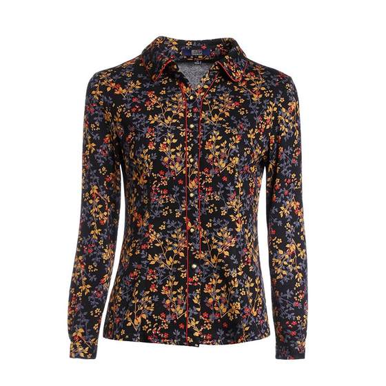 Xiangmulan Spring and Autumn New Large Size Top Slim and Thick Shirt Temperament Middle-aged and Elderly Mother Floral Long Sleeve Shirt Women
Xiangmulan Spring and Autumn New Large Size Top Slim and Thick Shirt Temperament Middle-aged and Elderly Mother Floral Long Sleeve Shirt Women