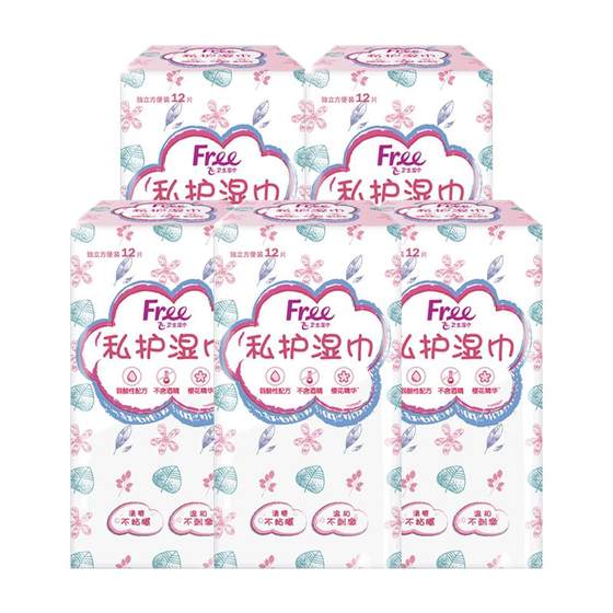 Free Fei sanitary wipes for private parts antibacterial and vaginal cleaning for women, 5 boxes and 60 tablets for private parts care for women, portable
Free Fei sanitary wipes for private parts antibacterial and vaginal cleaning for women, 5 boxes and 60 tablets for private parts care for women, portable