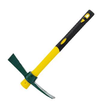 ກາງແຈ້ງຫຼາຍຫນ້າທີ່ເຮັດວຽກ pickaxe Xiaoyang pickaxe hoe all-steel cross pick ສໍາລັບຂຸດຫນໍ່ໄມ້ artifact ຂຸດ pile ດິນຕົ້ນໄມ້ເຄື່ອງມືເຫຼັກ pickaxe