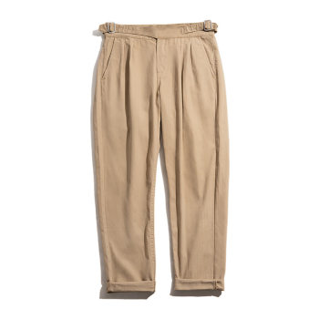 Madden workwear American retro Gorg trousers high-waisted straight Naples khaki trousers Kurkha men's Spring