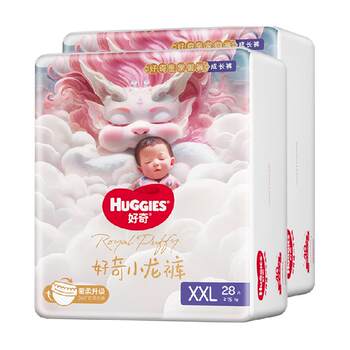 Huggies Royal Xiaolong Pants ການຂະຫຍາຍຕົວ Pants Pull-Up Pants L76/XL64/XXL56/XXXL50