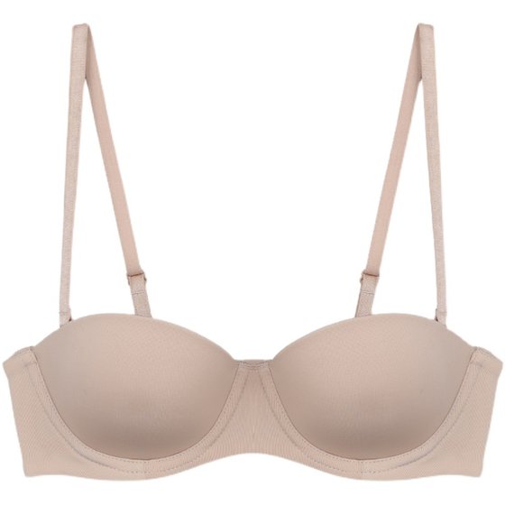 Light surfaceless underwear ladies half a cup of small breasts gathered upper thin and thick upper with steel rims and bras sexy versatile Light surfaceless underwear ladies half a cup of small breasts gathered upper thin and thick upper with steel rims and bras sexy versatile