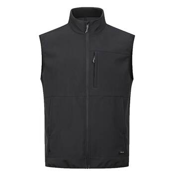 Decathlon Flagship Store Mountain Hiking Vest Men's Windproof Warm Plus Velvet Soft Shell Vest ODT1