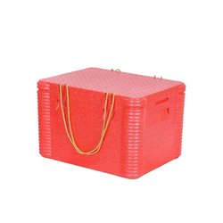 Food grade EPP foam box insulated box commercial stall takeout delivery box lunch box heat preservation refrigeration preservation