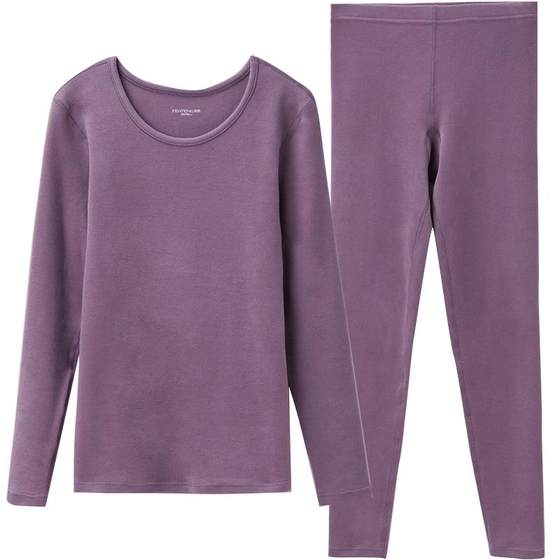 Fenten Women's Autumn Clothes and Autumn Pants Pure Cotton Large Size Thicken Base Wearing Cotton Sweater Autumn and Winter Thermal Underwear Set
Fenten Women's Autumn Clothes and Autumn Pants Pure Cotton Large Size Thicken Base Wearing Cotton Sweater Autumn and Winter Thermal Underwear Set