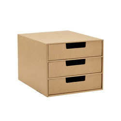 Paper storage box office desktop storage box A4 paper drawer multi -layer multi -layer storage box file storage cabinet