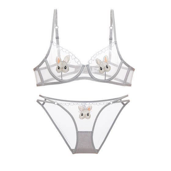 Transparent lingerie ascetic sexy bra lace tempting ultra-thin French pure bra underwear suit for women
Transparent lingerie ascetic sexy bra lace tempting ultra-thin French pure bra underwear suit for women