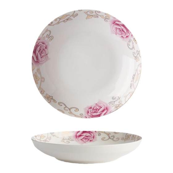 Minsheng Family Ceramics Ceramics Plate Discs Palace Palace Rose Bowl Display Set Plate Big Fish Date Minsheng Family Ceramics Ceramics Plate Discs Palace Palace Rose Bowl Display Set Plate Big Fish Date