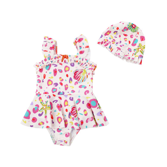 Summer Sheng Leopard Print Princess One-piece Swimsuit Girls Sling Printed Swimsuit Children's Quick-Drying Swimsuit New Summer
Summer Sheng Leopard Print Princess One-piece Swimsuit Girls Sling Printed Swimsuit Children's Quick-Drying Swimsuit New Summer
