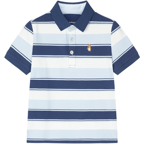 Xiabushi children's clothing boys' short-sleeved Polo shirt in summer new style big children's casual striped T-shirt children's half-sleeved Xiabushi children's clothing boys' short-sleeved Polo shirt in summer new style big children's casual striped T-shirt children's half-sleeved