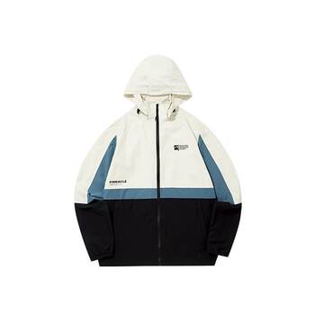 China Jordan Sports Windbreaker Men's 2023 Autumn and Winter New Hooded Windproof Cuff Men's Jacket Contrast Color Top