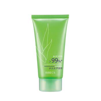 Ibeshi aloe vera gel 80g hydrating, moisturizing and soothing skin care products after exposed sun is official ຂອງແມ່ຍິງແທ້.