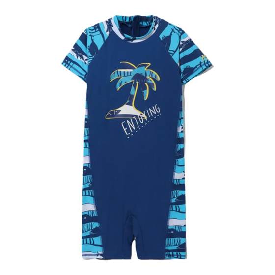 Li Ning's new children's swimsuit, boys' summer one-piece split, boys' sun protection swimming pants YSLQ003 Li Ning's new children's swimsuit, boys' summer one-piece split, boys' sun protection swimming pants YSLQ003