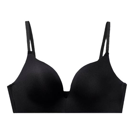 Underwear female small breasts gathered without trace in summer thin girls without steel rims, pair of milk Underwear female small breasts gathered without trace in summer thin girls without steel rims, pair of milk