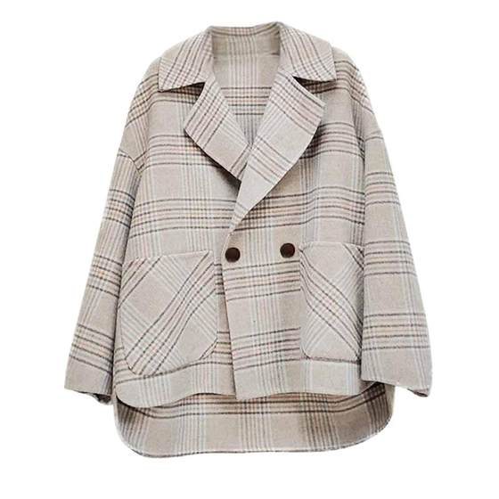 Double -sided cashmere coat female 2024 autumn and winter new small small man is thin short, popular wool pajami woolen jacket
Double -sided cashmere coat female 2024 autumn and winter new small small man is thin short, popular wool pajami woolen jacket