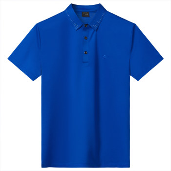 Summer men's lapel short-sleeved T-shirt mercerized cotton half-sleeved POLO shirt pure cotton ice silk 2022 ເຄື່ອງນຸ່ງຜູ້ຊາຍແນວໂນ້ມໃຫມ່