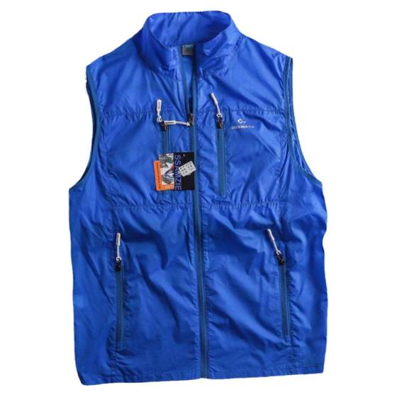 Foreign trade original single men's summer new product speed dry outdoor leisure sunscreen vest thin sports breathable and loose vest Foreign trade original single men's summer new product speed dry outdoor leisure sunscreen vest thin sports breathable and loose vest