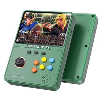 Arcade power bank 2024 new handheld game console handheld two-in-one TV double handle rocker Children's nostalgic retro Super FC Mary classic King of Fighters ບັດອີເລັກໂທຣນິກແບບເກົ່າ