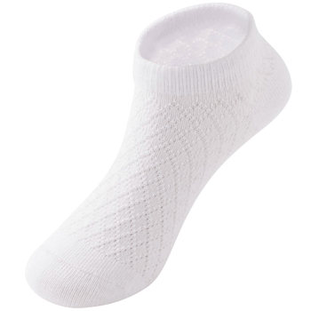 ຖົງຕີນເດັກນ້ອຍ Summer Thin Girls Boys Baby Boneless 2-12 Years Cotton Socks Thin Student Low-cut Mesh Socks