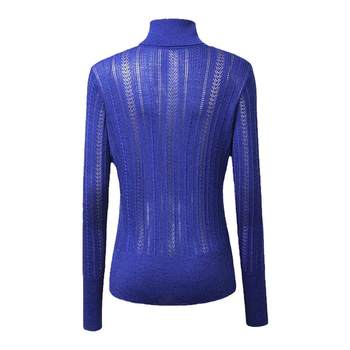 Shengyuzhu ຮ້ານ flagship ຢ່າງເປັນທາງການ counter ດູໃບໄມ້ລົ່ນດູໃບໄມ້ລົ່ນ slim fit pullover ສູນການຄ້າແຂນຍາວແບບດຽວກັນ sweater ສີແຂງເທິງ