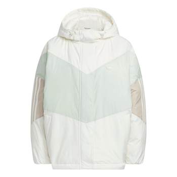 530 Puff Sports Warm Hooded Duck Down Jacket Women's Adidas Adidas Official Clover