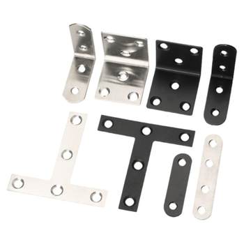 ລະຫັດມຸມສະແຕນເລດ 90 ອົງສາມຸມຂວາ piece holder triangle iron bracket furniture connectors TL type shelf bracket