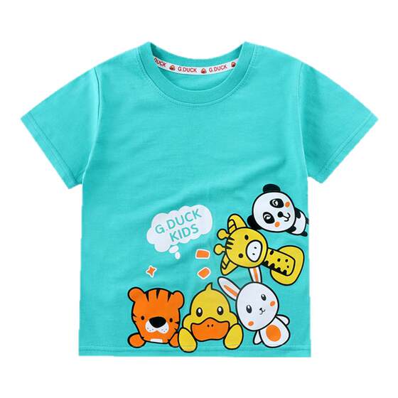 Summer T-shirt for boys and girls T-shirts for children's short-sleeved cotton base shirt for girls top vest half-sleeved pure cotton round neck sweat-absorbing
Summer T-shirt for boys and girls T-shirts for children's short-sleeved cotton base shirt for girls top vest half-sleeved pure cotton round neck sweat-absorbing