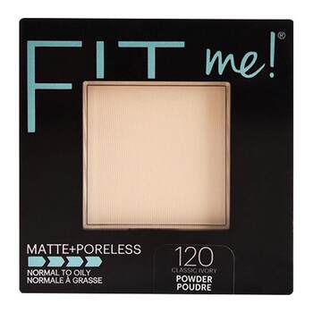 Maybelline powder cake fitme oil control soft mist makeup concealer loose powder dry powder non easy to remove makeup waterproof sweat oily skin