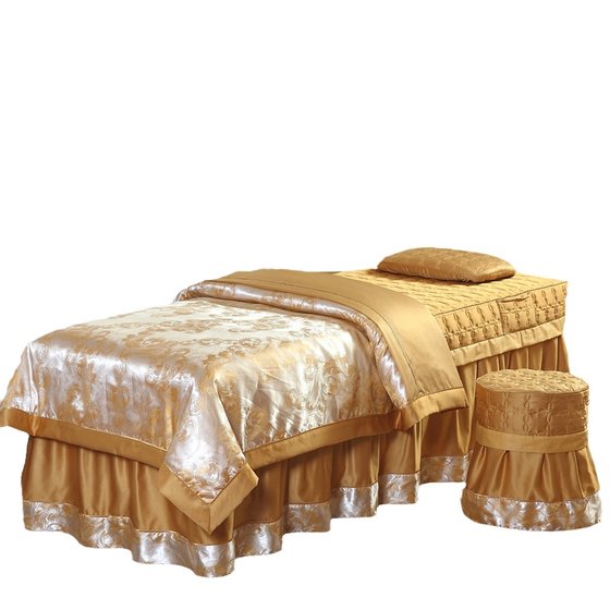 New product all -cotton water washing beauty bed cover four -piece beauty salon bed cover, body massage SPA bedding high -end physical therapy New product all -cotton water washing beauty bed cover four -piece beauty salon bed cover, body massage SPA bedding high -end physical therapy