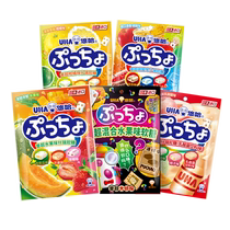 (Self-operated) UHA Yohapu Super Soft Candy 90g bag with 5 options to choose from Japanese imported candy snacks fruit candies
