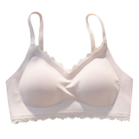 Traceless lingerie for women with no steel ring, thin style, gathered and gathered auxiliary breasts, sporty and comfortable, large chest and small girl bra set Traceless lingerie for women with no steel ring, thin style, gathered and gathered auxiliary breasts, sporty and comfortable, large chest and small girl bra set