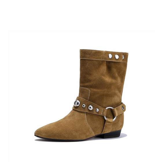 BellaLily Autumn New Retro Cowhide Mid-Tube Boots Pointed Toe Design Knight Boots Haute Couture Boots
BellaLily Autumn New Retro Cowhide Mid-Tube Boots Pointed Toe Design Knight Boots Haute Couture Boots