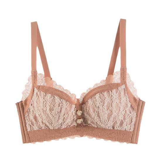 Comfortable small breast thickened AA underwear female anti -slip and drooping up, gathered no steel circle bra, flat chest, girl bra Comfortable small breast thickened AA underwear female anti -slip and drooping up, gathered no steel circle bra, flat chest, girl bra