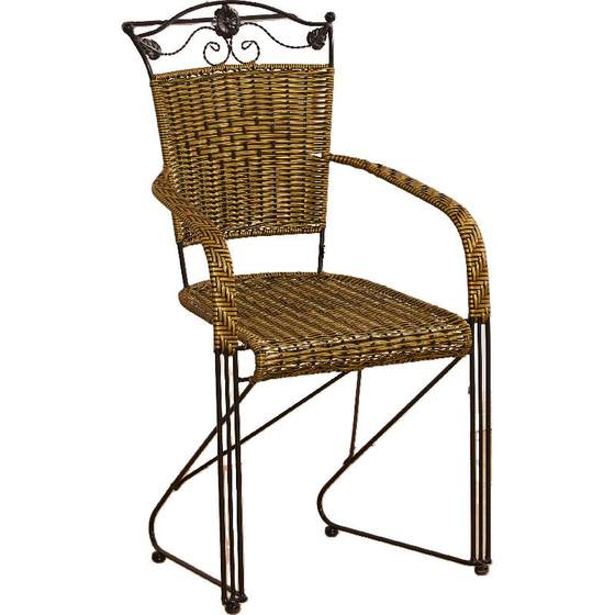 Wicker chair light luxury chair ins bedroom simple single rattan iron balcony leisure chair back bouncing computer chair
Wicker chair light luxury chair ins bedroom simple single rattan iron balcony leisure chair back bouncing computer chair