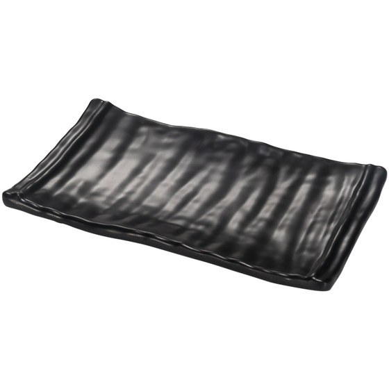 A5 melamine black frosted plate Japanese hot pot restaurant commercial tableware barbecue special plate raw meat sushi long plate
A5 melamine black frosted plate Japanese hot pot restaurant commercial tableware barbecue special plate raw meat sushi long plate