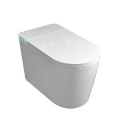 JMOWTO Light Smart Toilet Fully Automatic Household No Water Pressure Limitation Siphon Foam Shield Integrated Toilet