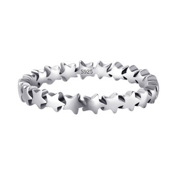 ການອອກແບບງ່າຍດາຍ s925 sterling silver ຫວານສ່ວນບຸກຄົນ ring star ສົດສະບັບພາສາຍີ່ປຸ່ນແລະເກົາຫຼີຄົນອັບເດດ: versatile index finger tail ring