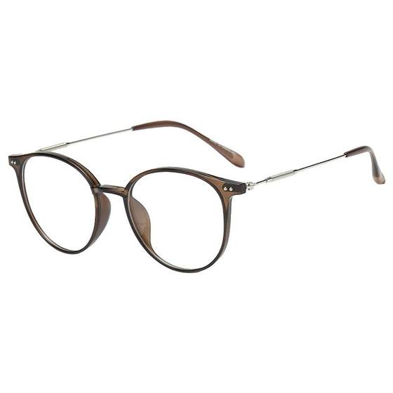Tea colored non-faced myopia glasses for women Korean style trendy face showing small round frame can be matched with anti-blue light and radiation-proof glasses for women
Tea colored non-faced myopia glasses for women Korean style trendy face showing small round frame can be matched with anti-blue light and radiation-proof glasses for women