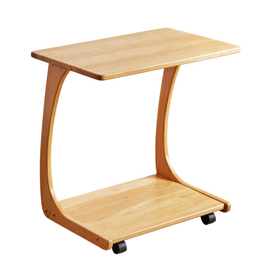 Solid wood sofa side cabinet side cabinet can move mini coffee table simple household bedside small square table light luxury corner Solid wood sofa side cabinet side cabinet can move mini coffee table simple household bedside small square table light luxury corner
