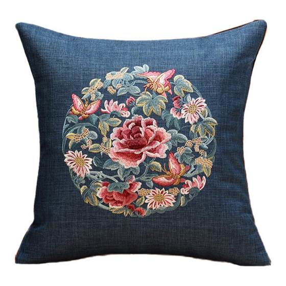 New Chinese style mahogany chair cushion embroidered dining chair cushion chair tea chair Taishi chair seat cushion solid wood sofa cushion custom
New Chinese style mahogany chair cushion embroidered dining chair cushion chair tea chair Taishi chair seat cushion solid wood sofa cushion custom